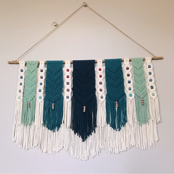 Extra Large Double Layered Macrame Wall Hanging - Picture 1 of 7